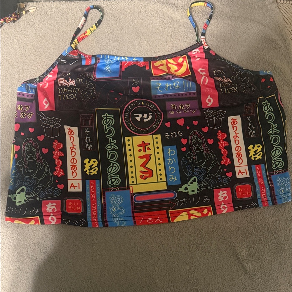 SHEIN Multicolor Graphic Camisole